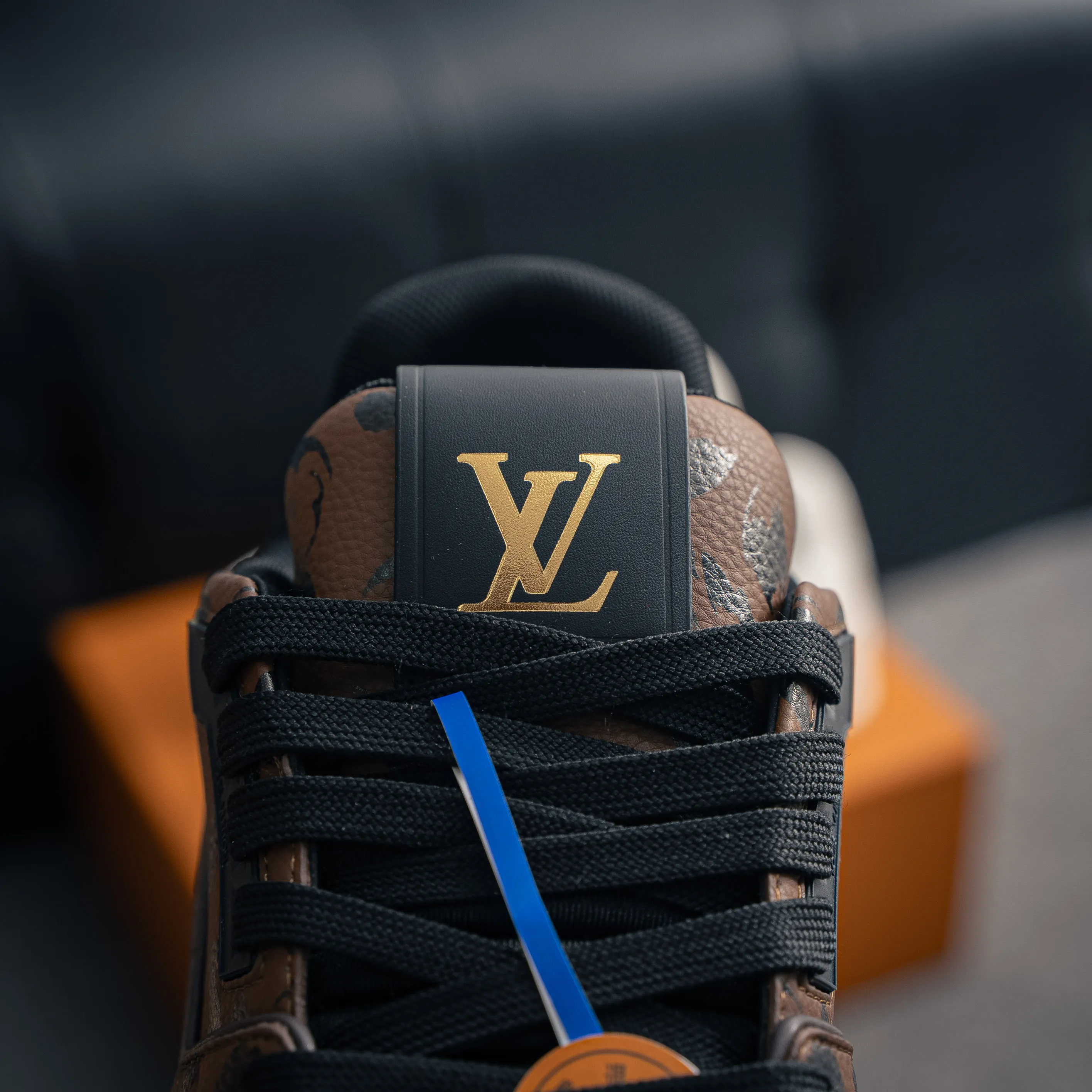 # Louis Vuitton Trainer Sneaker Low Versatile Skate Shoes NFC Authentic
